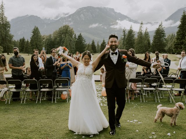 Shogo and Mina&apos;s wedding in Squamish, British Columbia 98