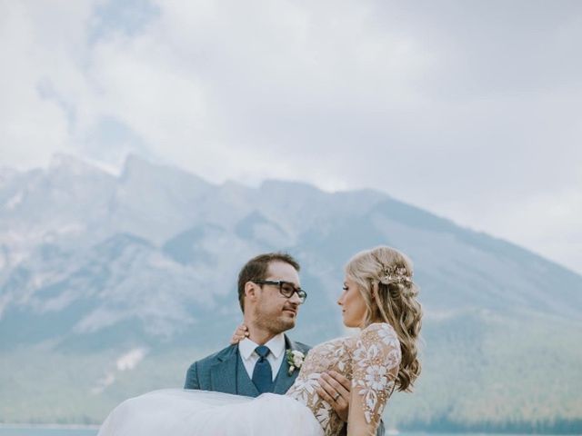 Justin and Paige&apos;s wedding in Canmore, Alberta 6