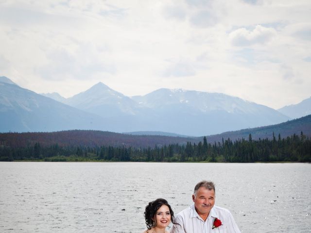 David and Jessica&apos;s wedding in Jasper, Alberta 40