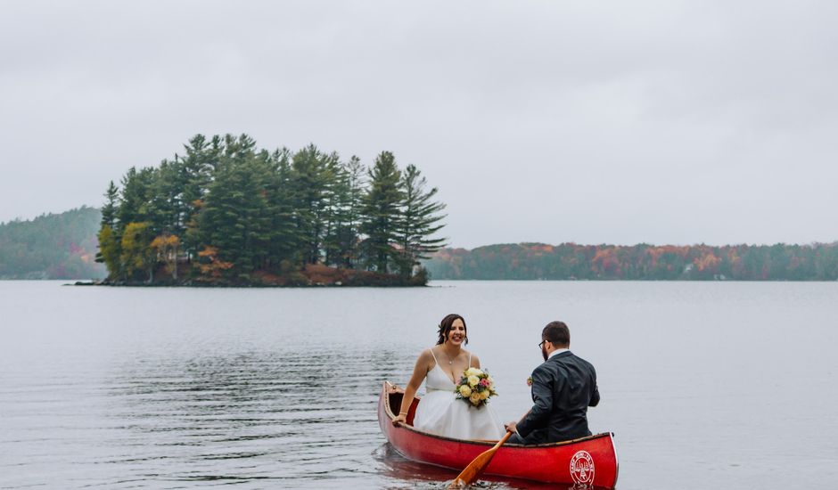 Shawn and Jaimie's wedding in Huntsville, Ontario