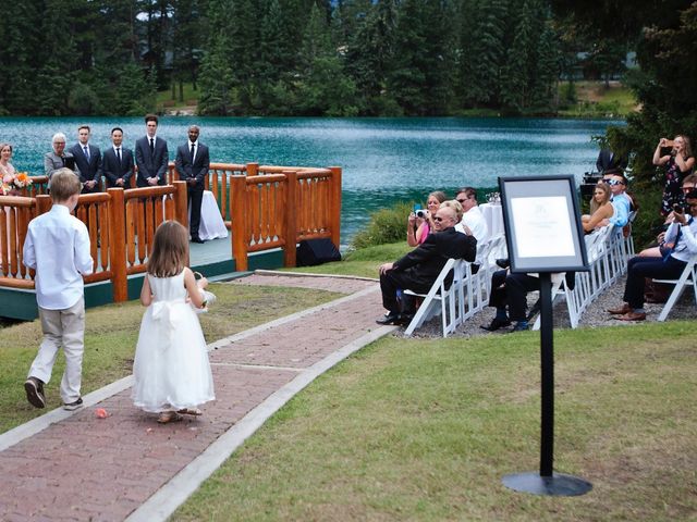 Brett and Meghan&apos;s wedding in Jasper, Alberta 18