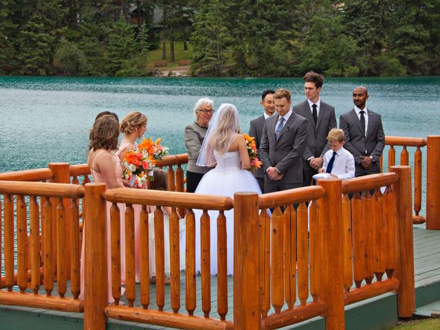 Brett and Meghan&apos;s wedding in Jasper, Alberta 22