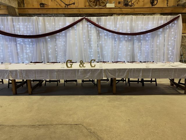 Greg and Carol Anne's wedding in Hepworth, Ontario 1