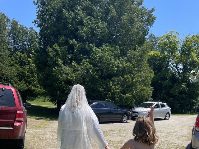 Greg and Carol Anne's wedding in Hepworth, Ontario 6