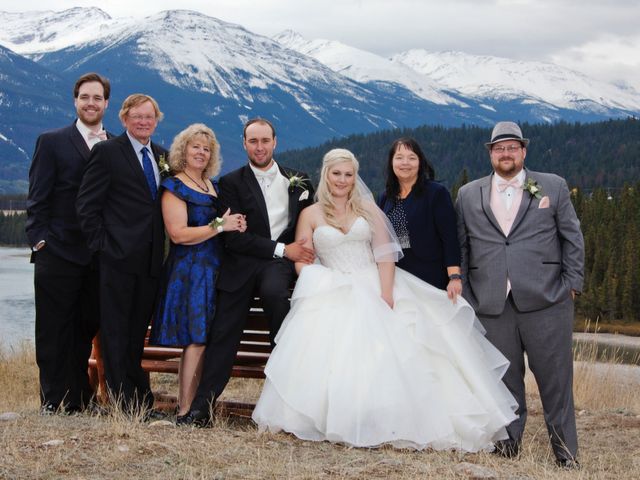 Scott and Meaghan&apos;s wedding in Jasper, Alberta 58