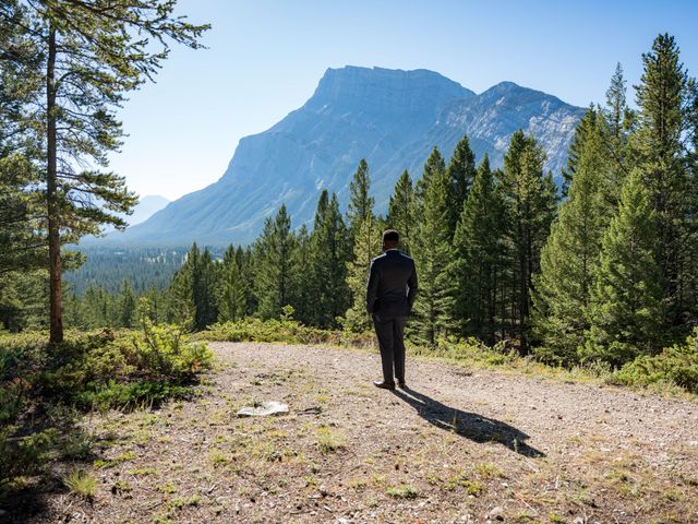 Prince and Ivie&apos;s wedding in Banff, Alberta 16