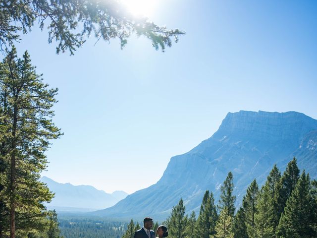 Prince and Ivie&apos;s wedding in Banff, Alberta 17