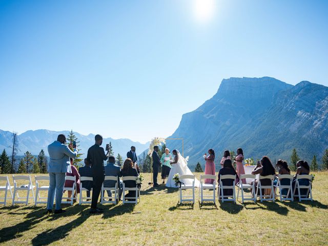 Prince and Ivie&apos;s wedding in Banff, Alberta 18