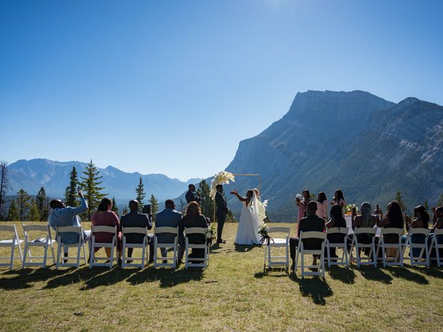 Prince and Ivie&apos;s wedding in Banff, Alberta 20