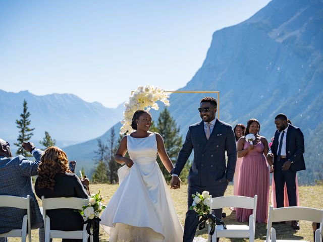 Prince and Ivie&apos;s wedding in Banff, Alberta 22