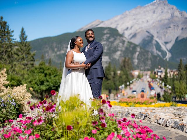 Prince and Ivie&apos;s wedding in Banff, Alberta 2