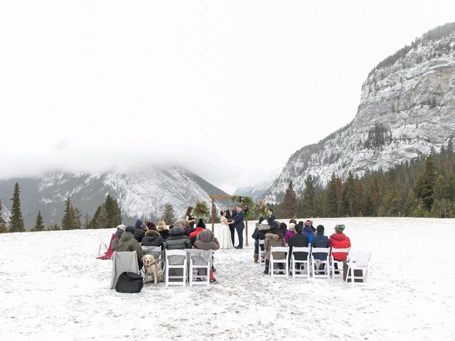 Greg and Sari&apos;s wedding in Banff, Alberta 14