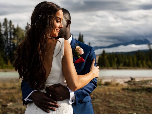Andre and Hayley&apos;s wedding in Golden, British Columbia 35