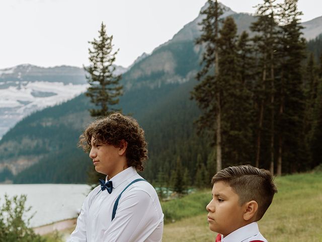 Richard and Alannah&apos;s wedding in Lake Louise, Alberta 3