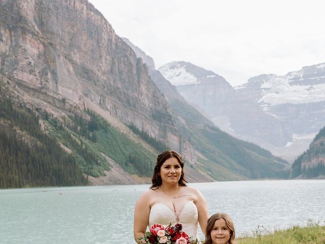 Richard and Alannah&apos;s wedding in Lake Louise, Alberta 5