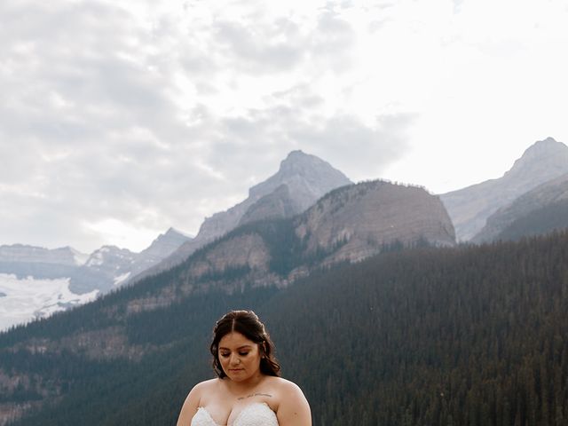 Richard and Alannah&apos;s wedding in Lake Louise, Alberta 6