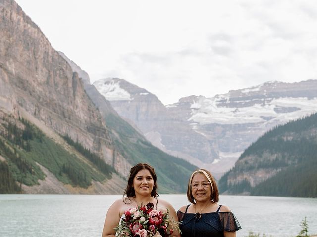 Richard and Alannah&apos;s wedding in Lake Louise, Alberta 10
