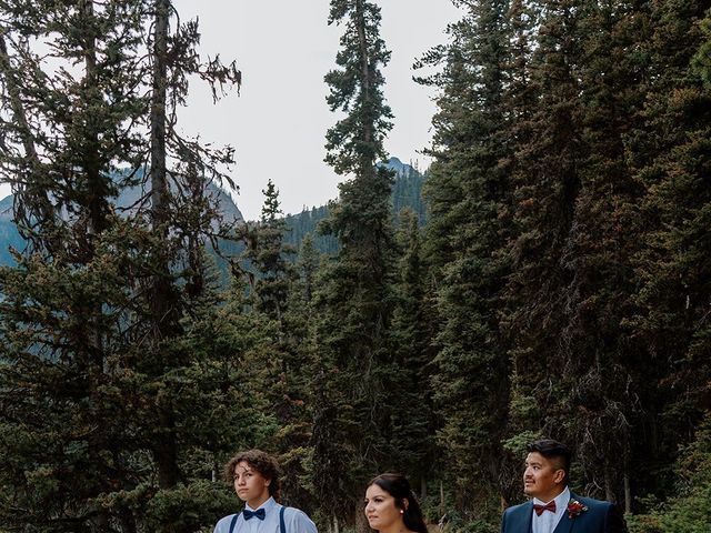 Richard and Alannah&apos;s wedding in Lake Louise, Alberta 12
