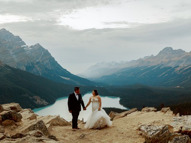Richard and Alannah&apos;s wedding in Lake Louise, Alberta 14