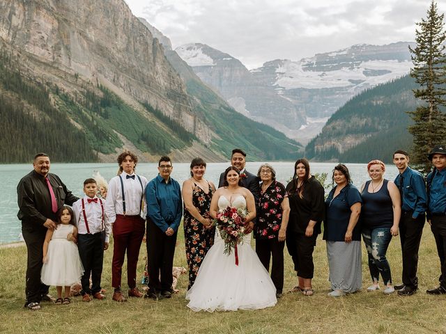Richard and Alannah&apos;s wedding in Lake Louise, Alberta 22