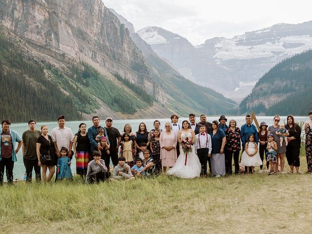 Richard and Alannah&apos;s wedding in Lake Louise, Alberta 24
