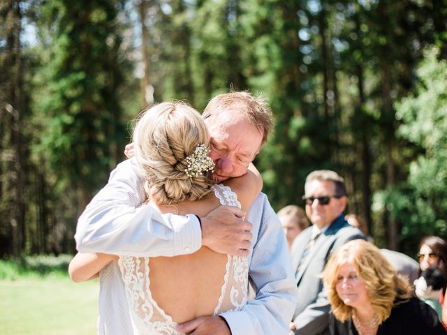 Clay and Cassie&apos;s wedding in Kananaskis, Alberta 27