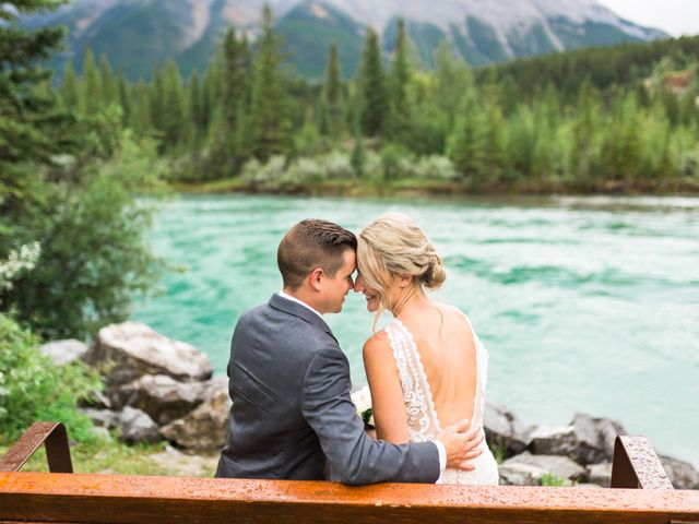 Clay and Cassie&apos;s wedding in Kananaskis, Alberta 1