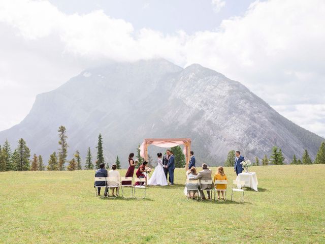 Brayden and Nadia&apos;s wedding in Banff, Alberta 34