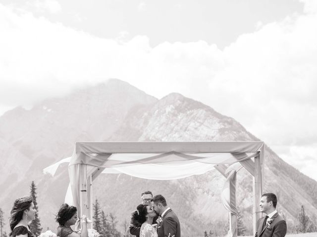 Brayden and Nadia&apos;s wedding in Banff, Alberta 41