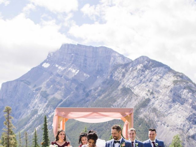 Brayden and Nadia&apos;s wedding in Banff, Alberta 46