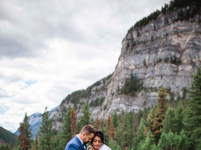 Brayden and Nadia&apos;s wedding in Banff, Alberta 67
