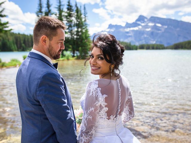 Brayden and Nadia&apos;s wedding in Banff, Alberta 70