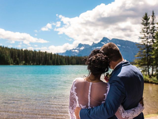 Brayden and Nadia&apos;s wedding in Banff, Alberta 74