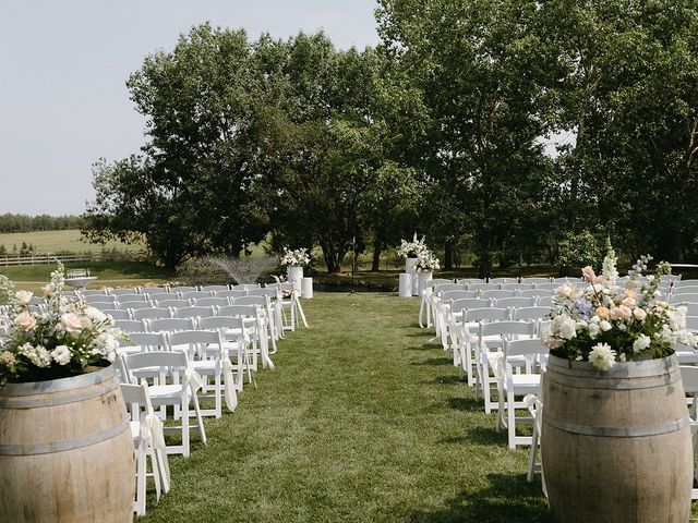 Jared and Nicole's wedding in Sylvan Lake, Alberta 11