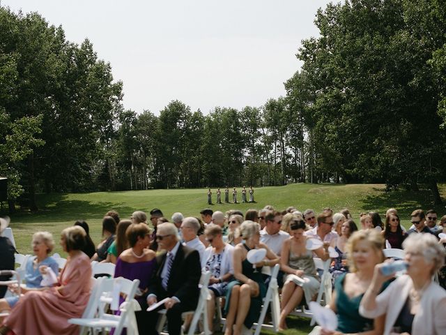 Jared and Nicole's wedding in Sylvan Lake, Alberta 16