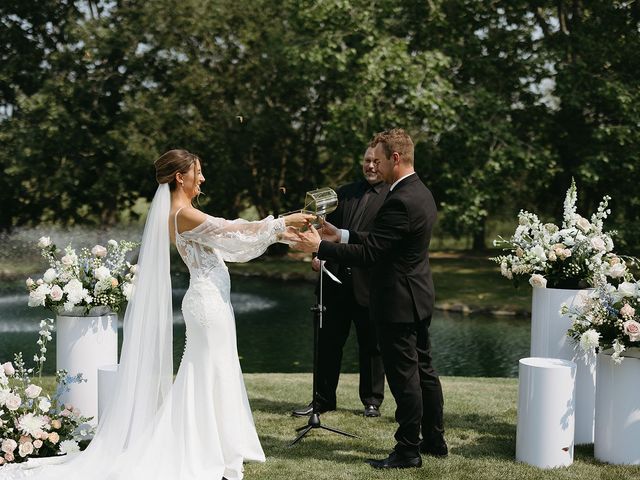 Jared and Nicole's wedding in Sylvan Lake, Alberta 22