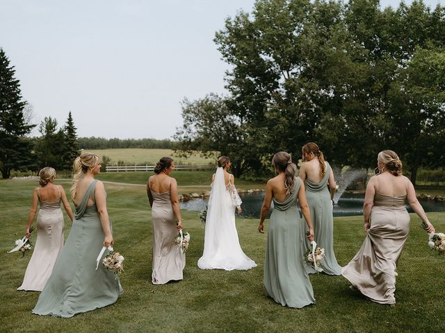 Jared and Nicole's wedding in Sylvan Lake, Alberta 1