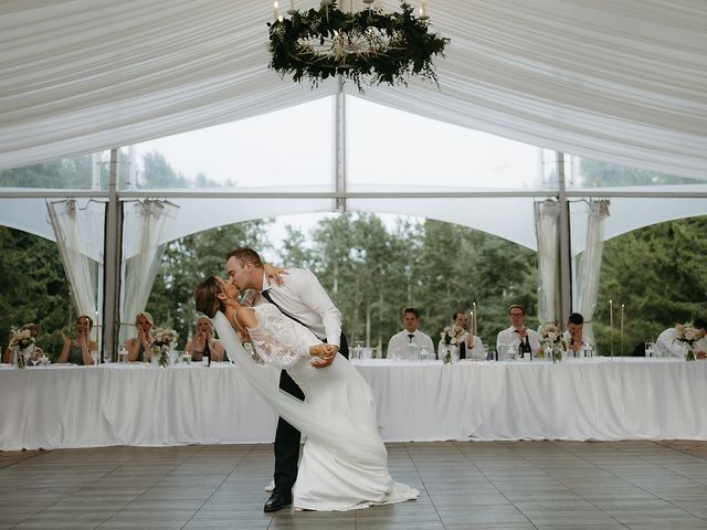 Jared and Nicole's wedding in Sylvan Lake, Alberta 49