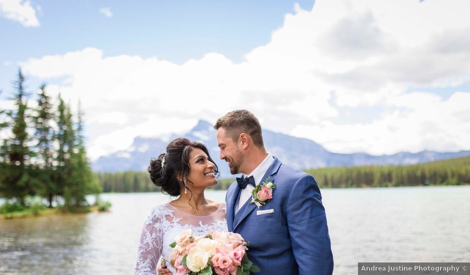 Brayden and Nadia's wedding in Banff, Alberta