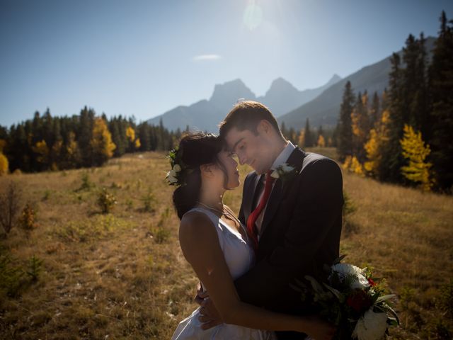 Chris and Jess&apos;s wedding in Canmore, Alberta 17