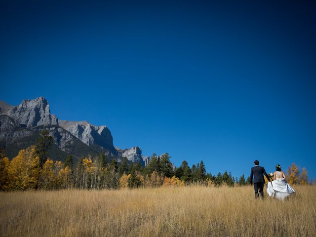 Chris and Jess&apos;s wedding in Canmore, Alberta 19