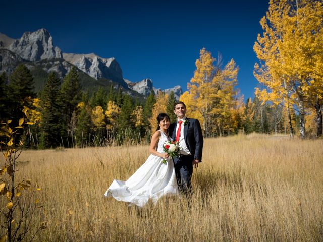 Chris and Jess&apos;s wedding in Canmore, Alberta 21