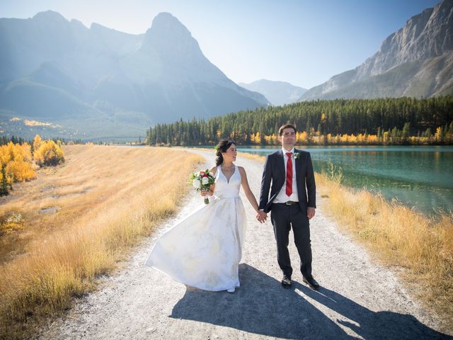 Chris and Jess&apos;s wedding in Canmore, Alberta 23