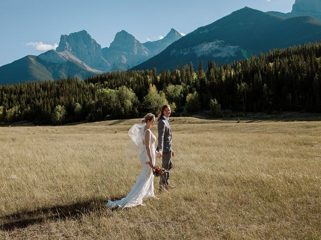 Cole and Jemma&apos;s wedding in Canmore, Alberta 8