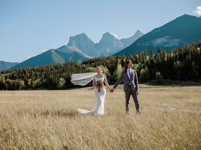 Cole and Jemma&apos;s wedding in Canmore, Alberta 9