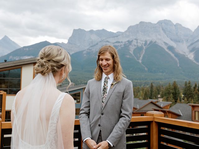 Cole and Jemma&apos;s wedding in Canmore, Alberta 22