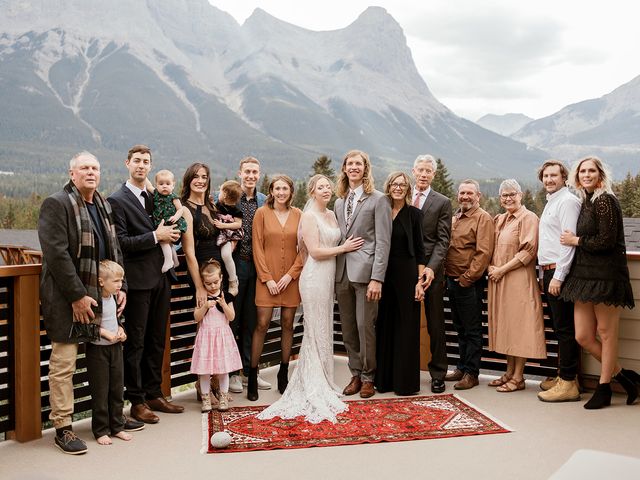 Cole and Jemma&apos;s wedding in Canmore, Alberta 26