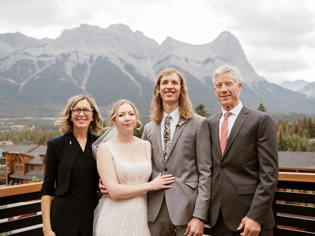 Cole and Jemma&apos;s wedding in Canmore, Alberta 27