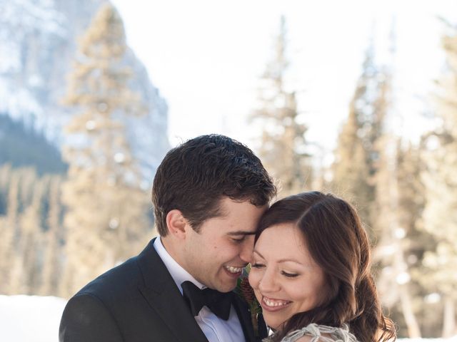 Mike and Christine&apos;s wedding in Lake Louise, Alberta 1