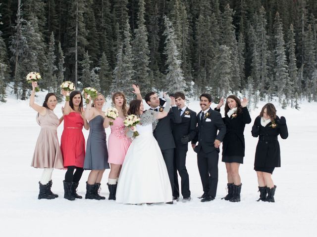 Mike and Christine&apos;s wedding in Lake Louise, Alberta 14